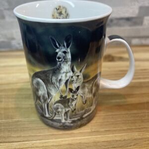 Kangaroo Coffee Cup Natalie Jane Parker Ashdene Fine Bone China Mug
